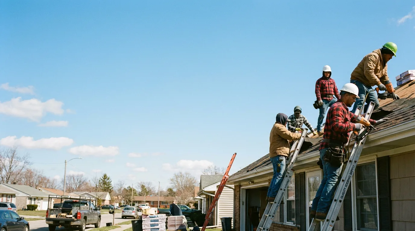 Roofing in Greenfield, IL near me